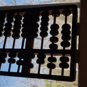 Chinese Abacus Bead Arithmetic 13 x 6in